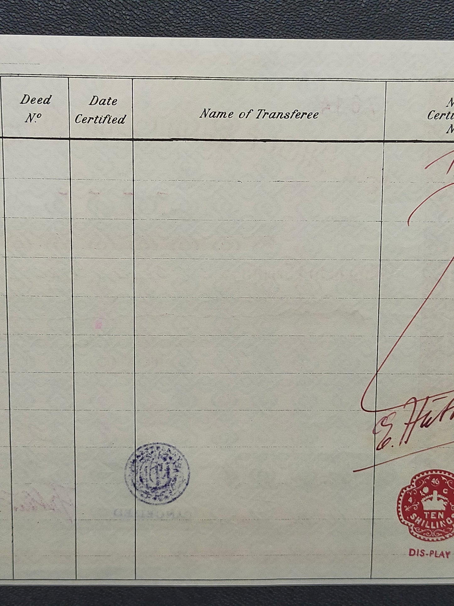 Historische Cunard Steam-Ship Aktie von 1912