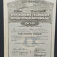 Historisches Aktiebrev 1918 – Stockholms Transport och Bogserings AB
