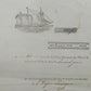 Historisches Zolldokument Buenos Aires 1857