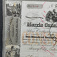 Historische Aktie Morris Canal & Banking Company New Jersey 1860