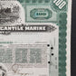 Historische Aktie International Mercantile Marine Co 100 Shares 1928