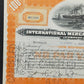 Historische Aktie International Mercantile Marine Company 100 Shares 1936