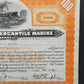 Historische Aktie International Mercantile Marine Company 100 Shares 1936