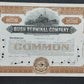 Historische Bush Terminal Company Aktie Original von 1939