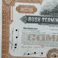 Historische Bush Terminal Company Aktie Original von 1939