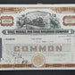 Historische Gulf, Mobile and Ohio Railroad Aktie 10 Shares von 1969