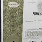 Historische Fruehauf Corporation Aktie 100 Shares von 1974
