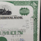 Historisches Baltimore National Bank Wertpapier Scripophily von 1960