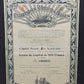 Historische Aktie Entreprises Maritimes Belges 500 Francs von 1919
