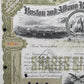 Historische Boston and Albany Rail Road Aktie von 1942 Scripophily