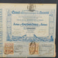 Historische Panama Kanal Aktie 1880 Compagnie Universelle Antikes Wertpapier