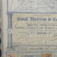 Historische Aktie Canal Maritime de Corinthe 1882