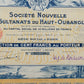 Historische Aktie Société Nouvelle des Sultanats du Haut-Oubangui 1927