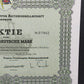 Historische Cranzer Fischdampfer AG Aktie Hamburg Juni 1974