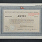 Historische Aktie DDG Hansa 1958 100 Deutsche Mark