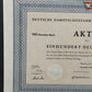 Historische Aktie DDG Hansa 1958 100 Deutsche Mark