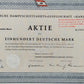 Historische Aktie DDG Hansa 1958 100 Deutsche Mark