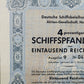 Historischer Schiffspfandbrief 1942 Deutsche Schiffsbeleihungs-Bank AG