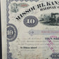 Historische Missouri, Kansas and Texas Railway Aktie von 1880