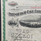 Titel Historische Aktie Pittsburgh & Lake Erie Rail Road Co. 1927