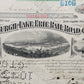 Titel Historische Aktie Pittsburgh & Lake Erie Rail Road Co. 1927