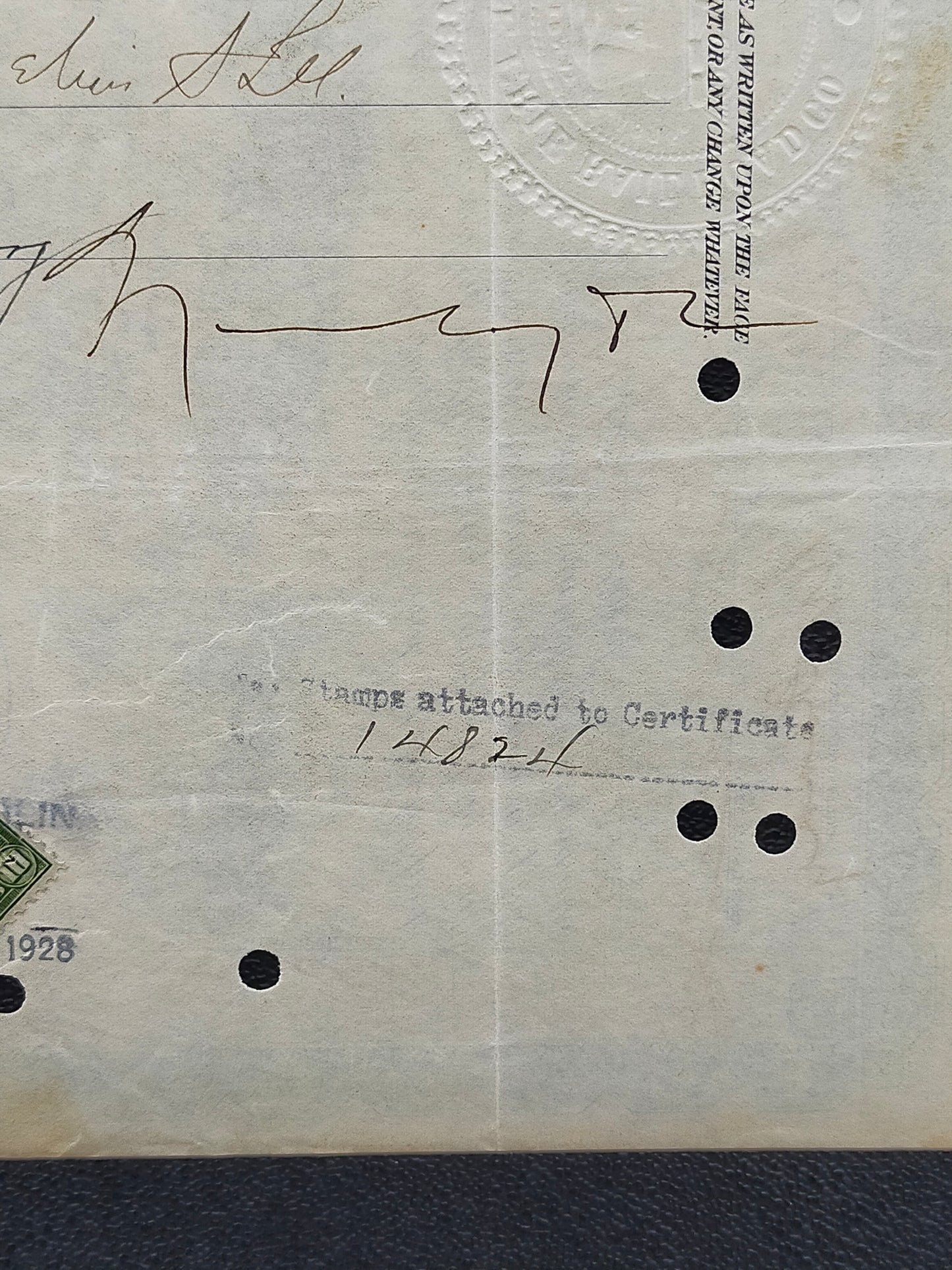 Titel Historische Aktie Pittsburgh & Lake Erie Rail Road Co. 1927