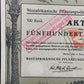 Historische Aktie Westafrikanische Pflanzungs-Gesellschaft Victoria 1926