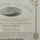Historische Schiffahrts Anleihe 1954 Companhia Colonial de Navegacao