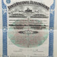 Titel Historische Aktie Banco Nacional Ultramarino 1916