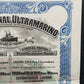 Titel Historische Aktie Banco Nacional Ultramarino 1916
