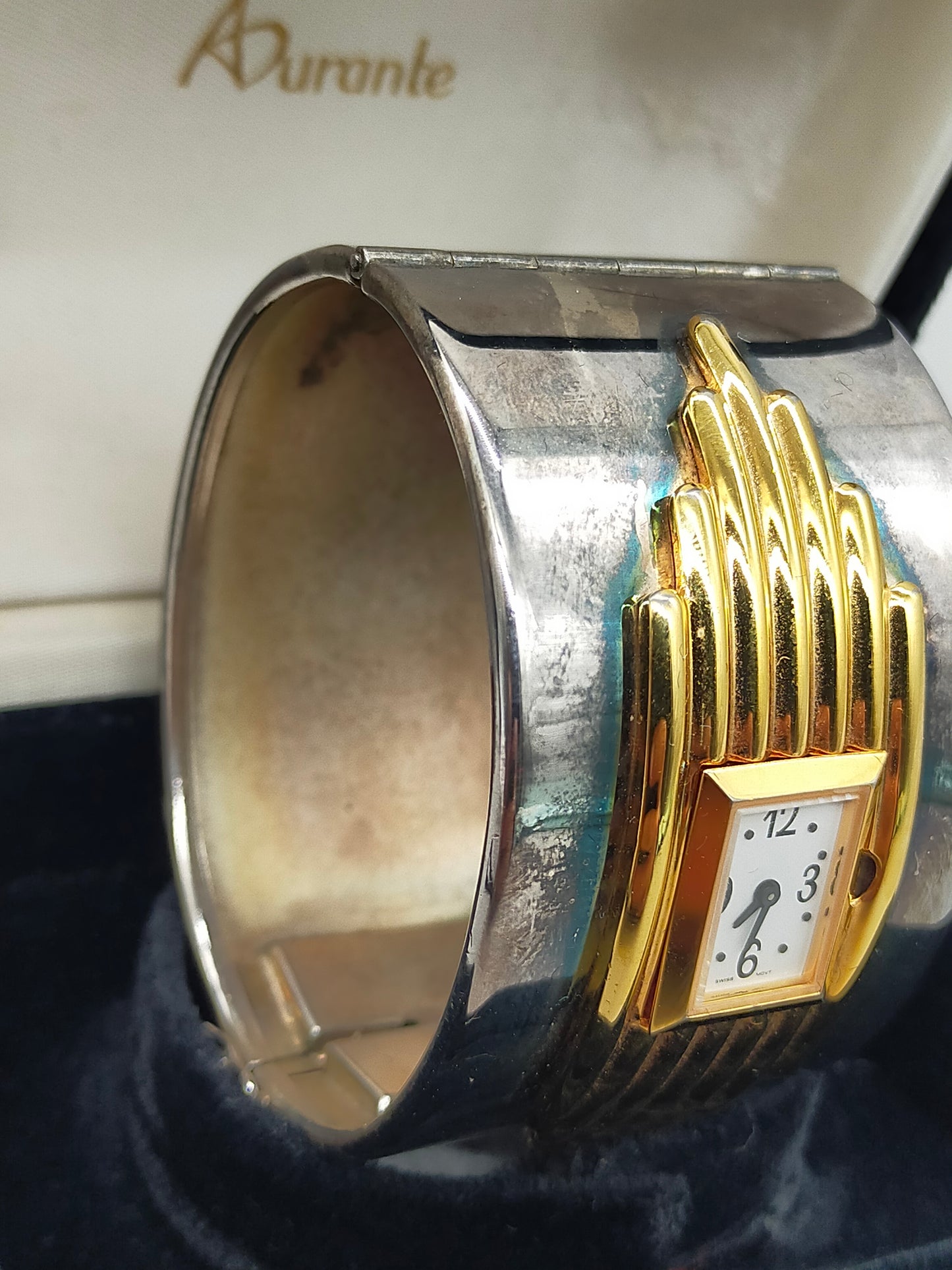 Exklusive Alfred Durante Damen Uhr Elegantes Art Déco