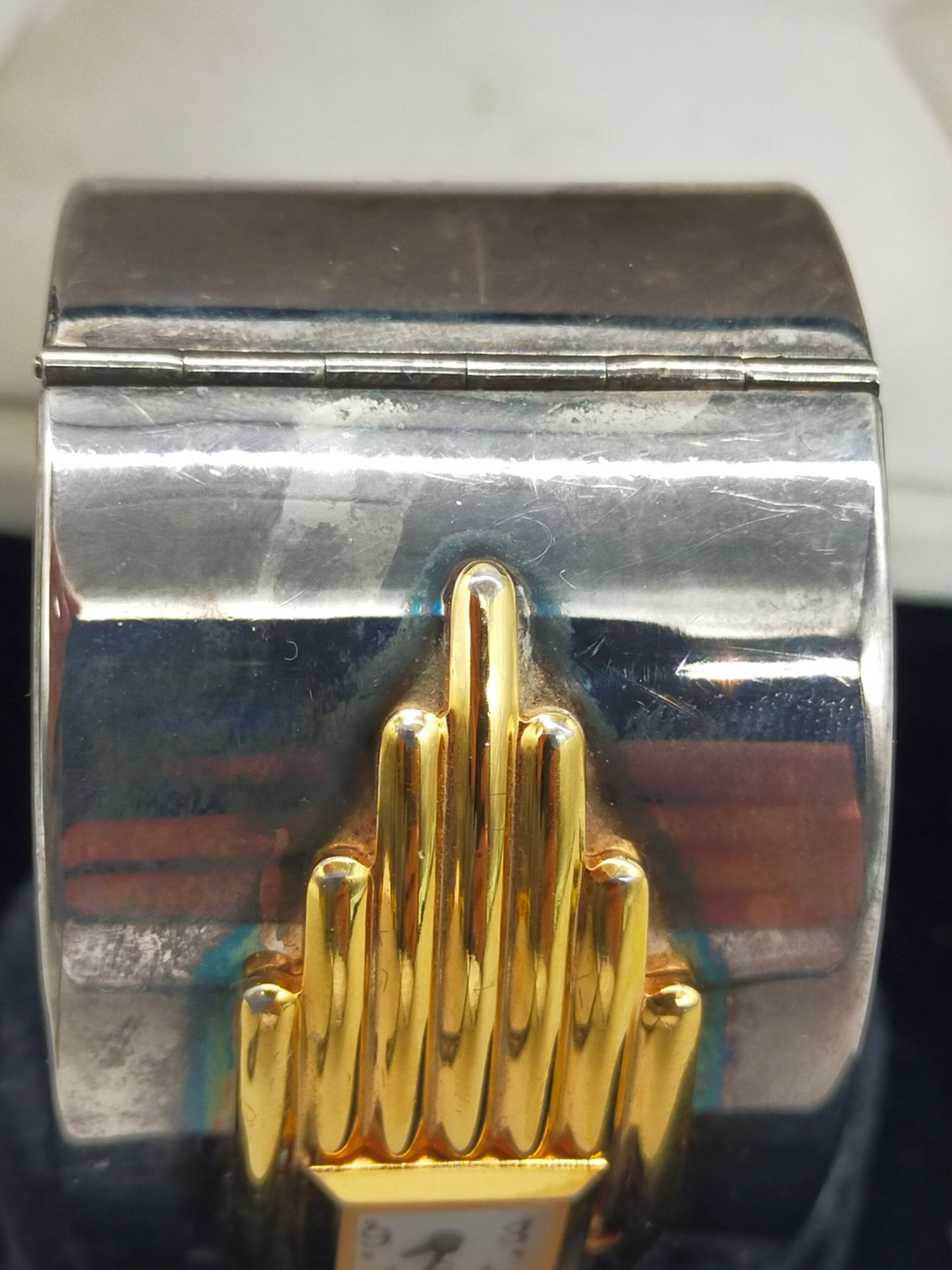 Exklusive Alfred Durante Damen Uhr Elegantes Art Déco