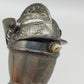 Vintage Flaschenausgießer Ritterhelm
