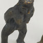 Antikes Bronze Figuren Set  2 Figuren und 1 Hund
