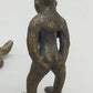 Antikes Bronze Figuren Set  2 Figuren und 1 Hund