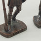 3 Vintage Bronze Figuren – Chato, Doc Holliday & Samurai 1