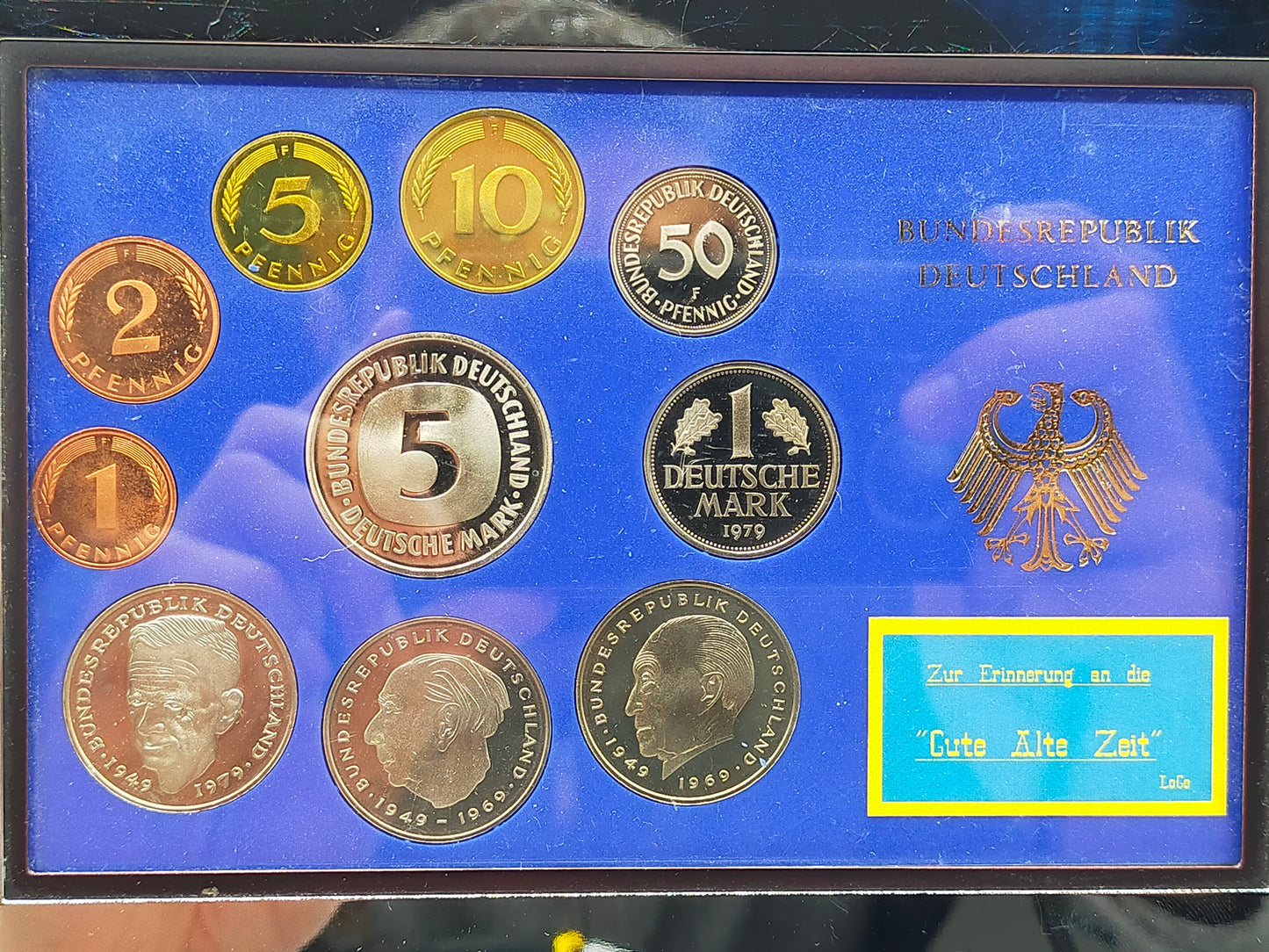 Münzsatz Bundesrepublik Deutschland - 1979