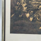 Originaler Grafik Lothar Werner Linolschnitt Leopard 1954