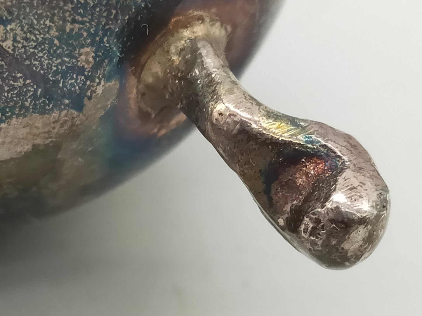 Kleine Vintage Versilbert Vase Elegante Tischdeko