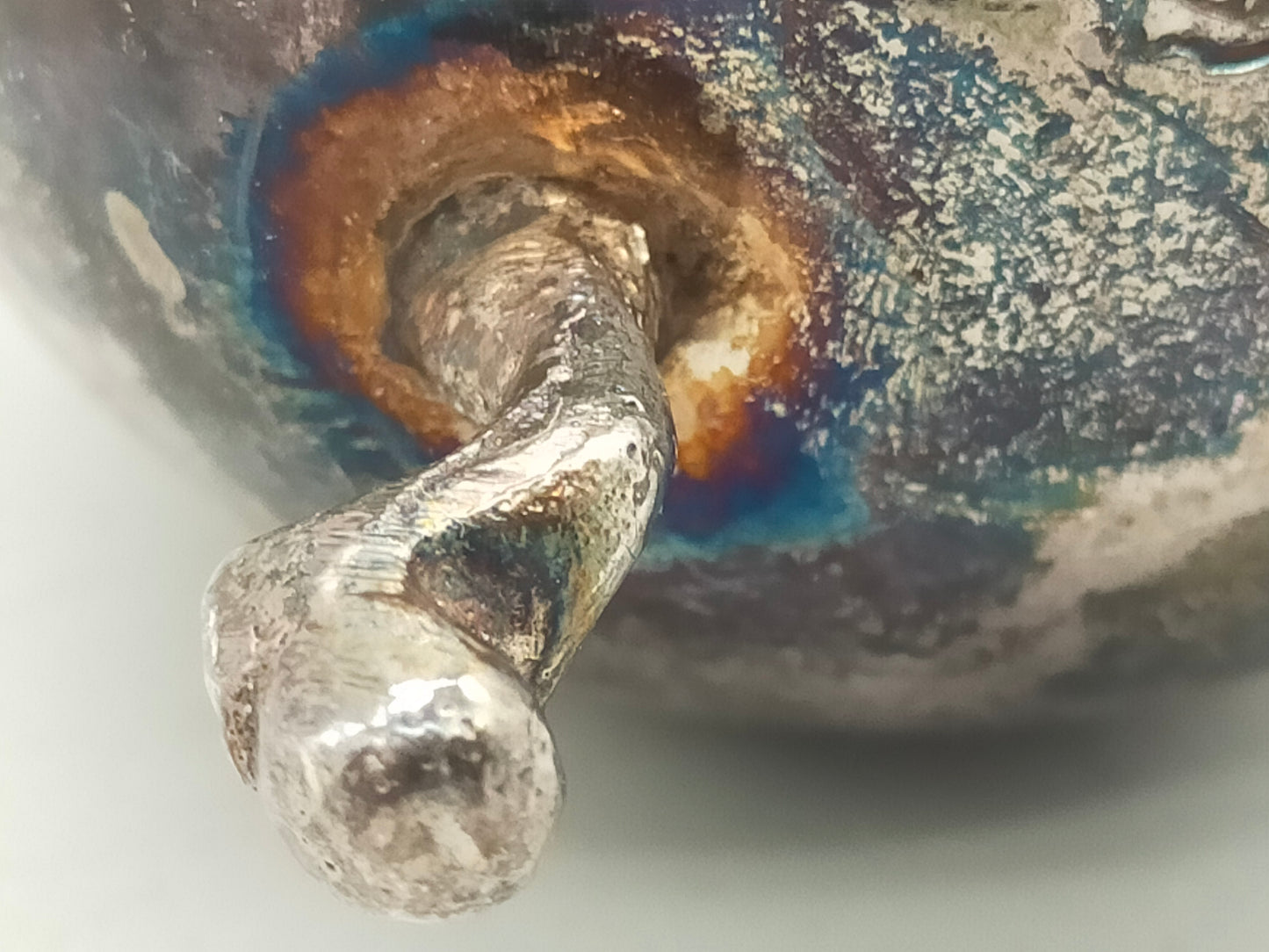 Kleine Vintage Versilbert Vase Elegante Tischdeko
