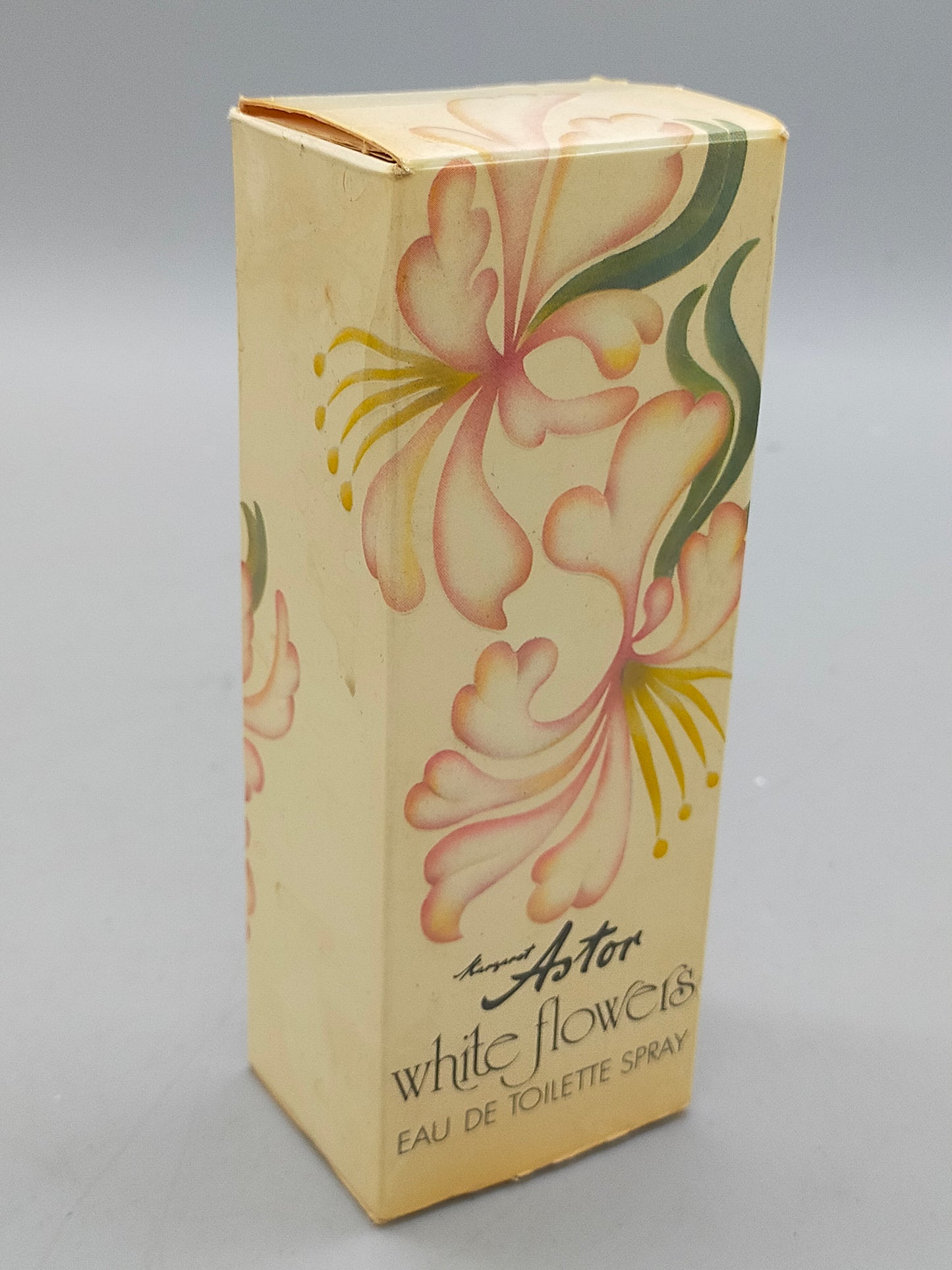 Vintage Margaret Astor White Flowers Eau de Toilette Spray Rarität