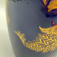 Edle Heinrich Germany Porzellan Vase – Echt Kobalt mit Golddekor