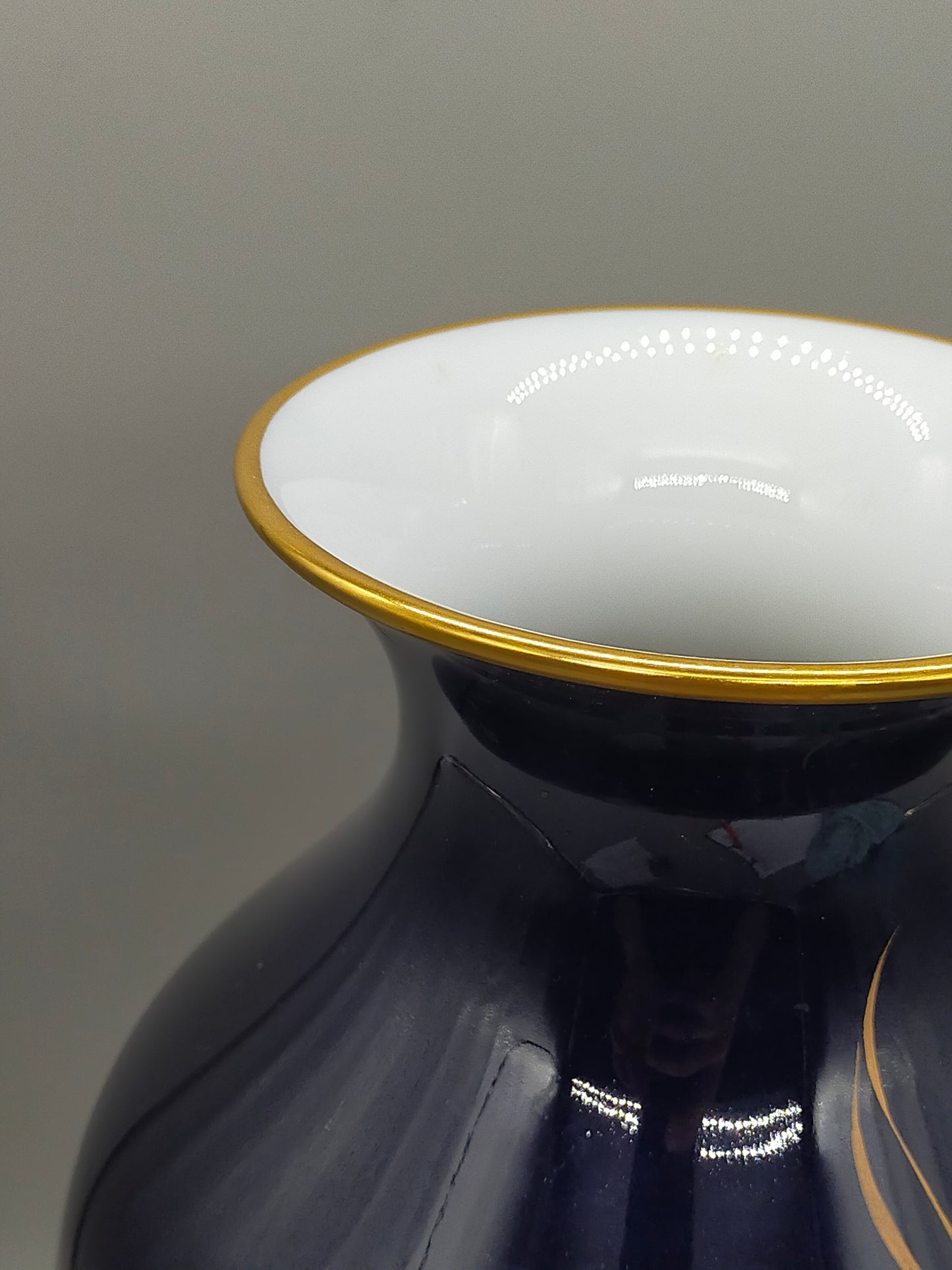Elegante Hutschenreuther Vintage Porzellan Vase
