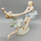 Elegante Hutschenreuther Porzellanfigur Maientanz