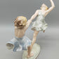 Elegante Hutschenreuther Porzellanfigur Maientanz