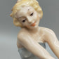 Elegante Hutschenreuther Porzellanfigur Maientanz