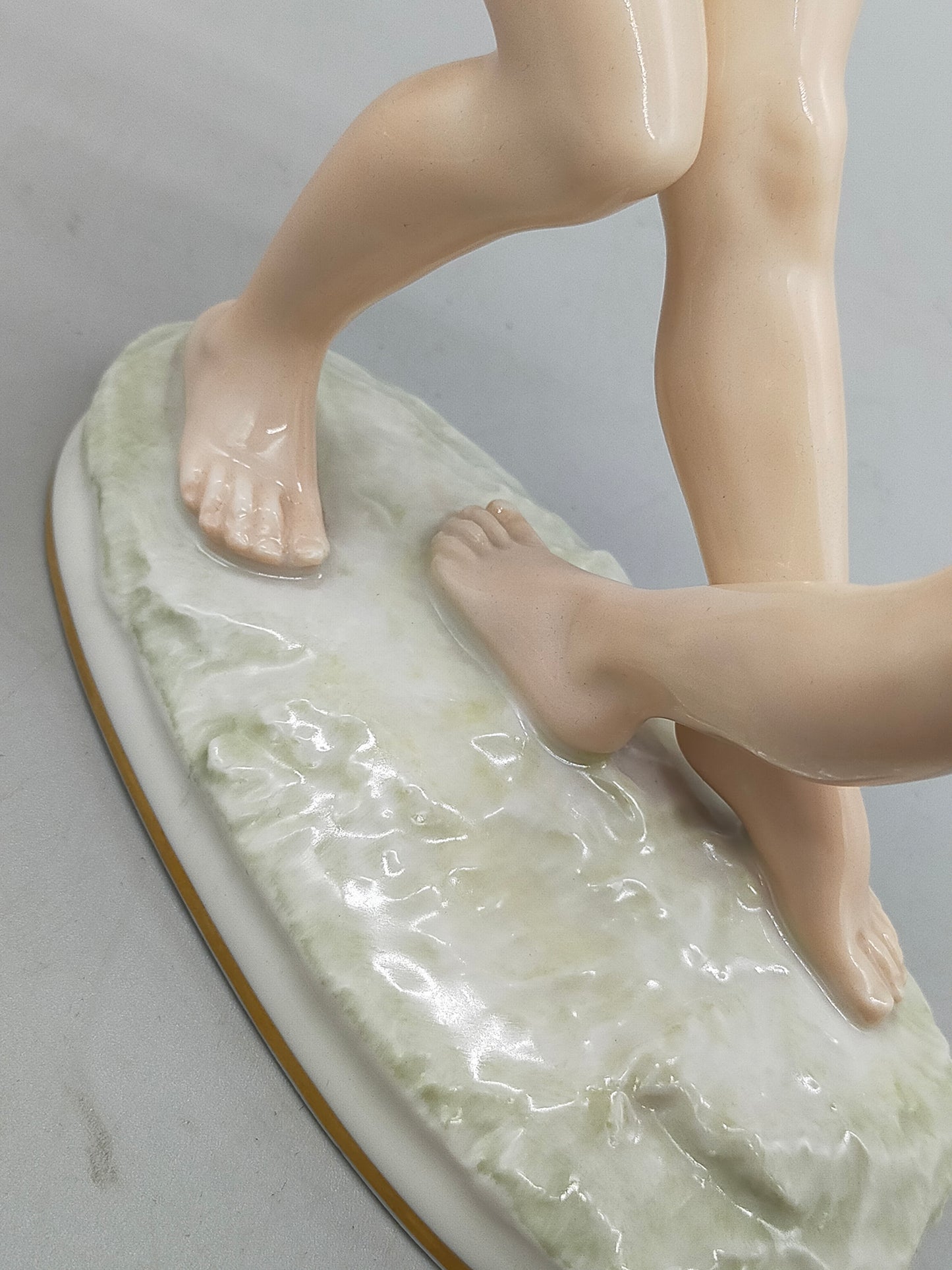 Elegante Hutschenreuther Porzellanfigur Maientanz
