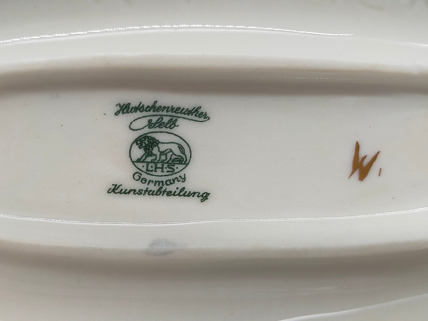 Elegante Hutschenreuther Porzellanfigur Maientanz