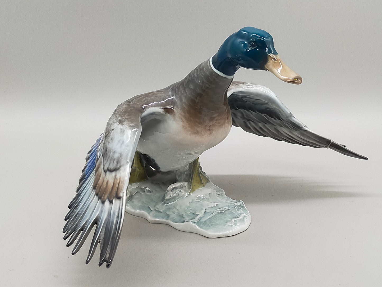 Exklusive Rosenthal Porzellan Figur Fliegende Stockente