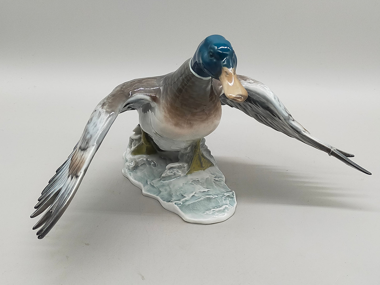 Exklusive Rosenthal Porzellan Figur Fliegende Stockente